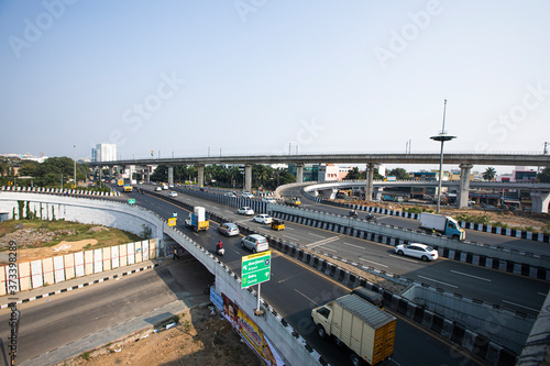 cehnnai, tamil nadu, india, august 15 2020, Kathipara Junction kathipara bridge chennai