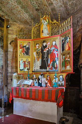 Ołtarz w kościele św. Leonarda w Lipnicy Murowanej