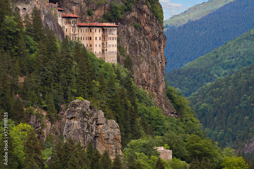 Sumela Monastery which is a Greek Orthodox Monastery, founded in the 4th century, Trabzon, Turkey