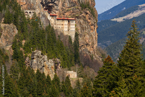 Sumela Monastery which is a Greek Orthodox Monastery, founded in the 4th century, Trabzon, Turkey