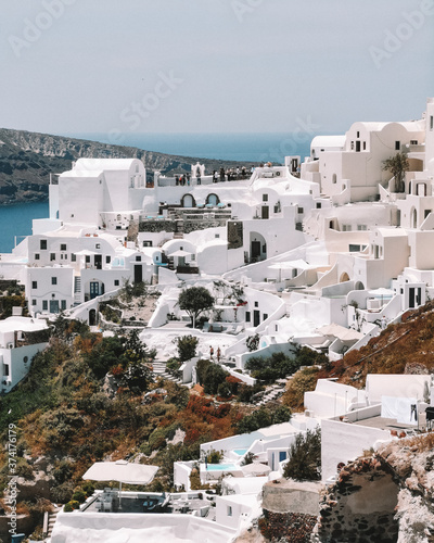 oia village santorini greece