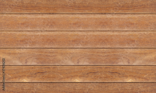 Horizontal brown natural wooden planks background texture