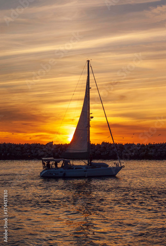 Sunset sail 1