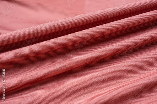 Sportswear knitted stretch fabric texture