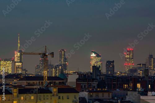 Milano skyline città