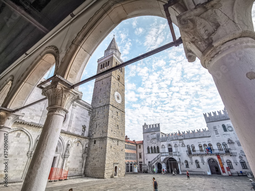 The centre of Koper, Slovenia