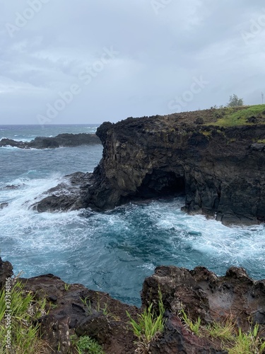 Grotte immergée de l'île de Pâques