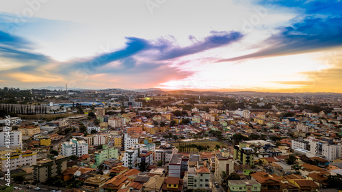 Contagem MG - Novo Eldorado vista de drone