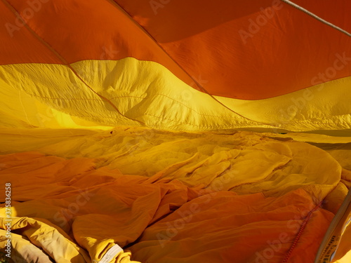 Interior Globo aerostatico 