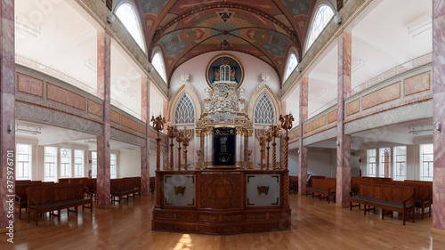 Interior of a Mexican synagogue 