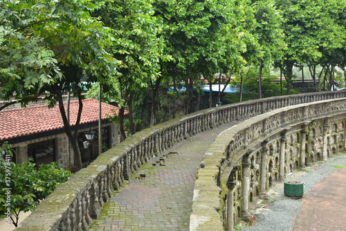 Paco park pathway in Manila, Philippines