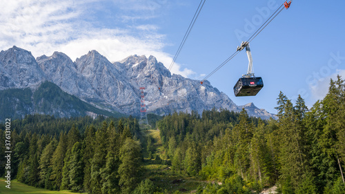 Seilbahn hinauf zur Zugspitze