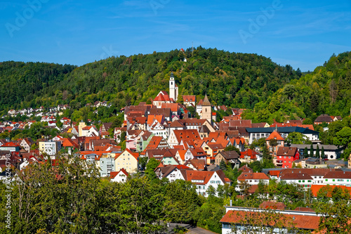 Historische Altstadt, Horb a. Neckar, Baden-Württemberg, Deutschland. Europa