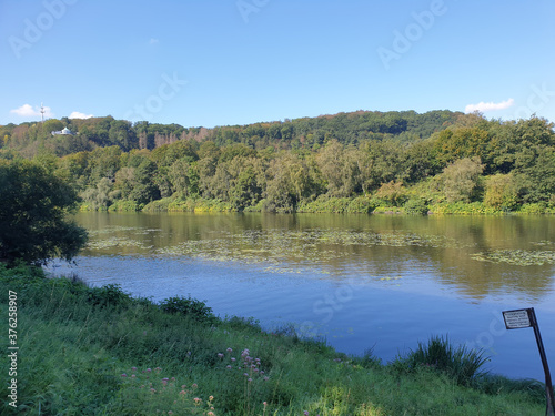 Blick auf den Baldeneysee in Essen-Werden