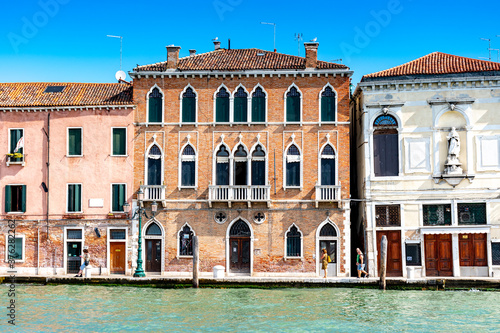 Tenement houses by in Venice