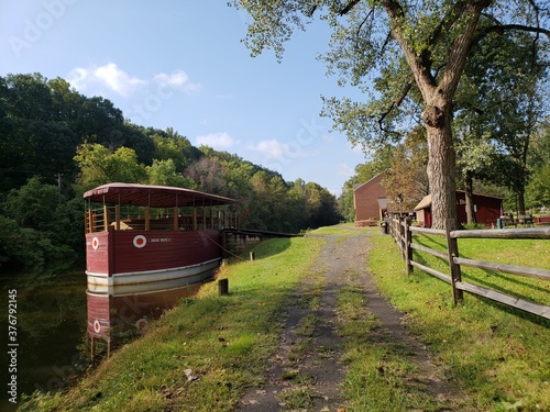 Canal boat, National Canal Museum, Hugh Moore Park, Easton, PA