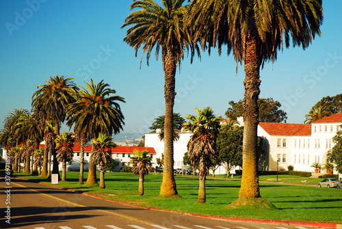 The Presidio is an old army base in San Francisco that has been converted into part of the Golden Gate National Recreation Area