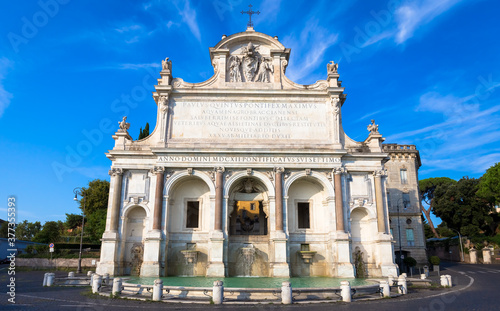 Rome - Fontana dell'acqua Paola (fountain of water Paola)