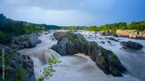 A Break in the Storm at Great Falls