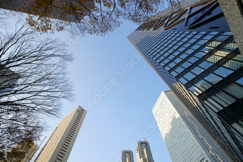 新宿の高層ビル群
