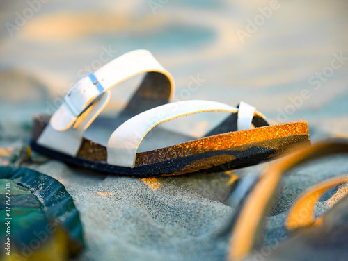 Sandal at the Beach
