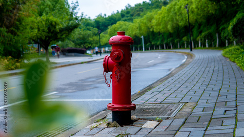 red fire hydrant