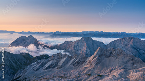 Zugspitze Sonnenaufgang 