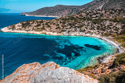 Seaside area in ancient knidos Turkey