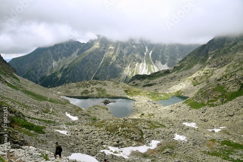 Dolina Mieguszowiecka Tatry Wysokie, Słowacja Tatry Słowackie, szlak na Rysy, góry w Europie Tatransky Narodny Park