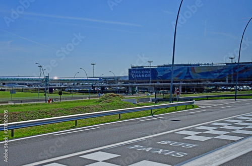 Orly; France - august 22 2019 : Paris Orly airport