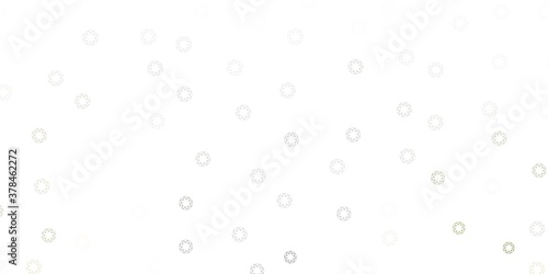 Light gray vector template with circles.