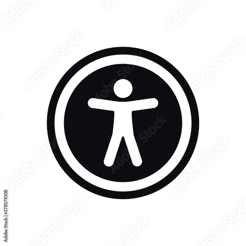 Accessibility Icon, universal accessibility sign