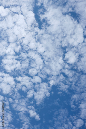 clouds against blue sky