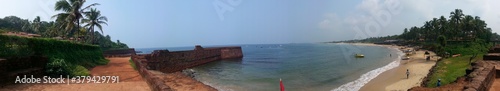 panoramic view of sea & coastal area