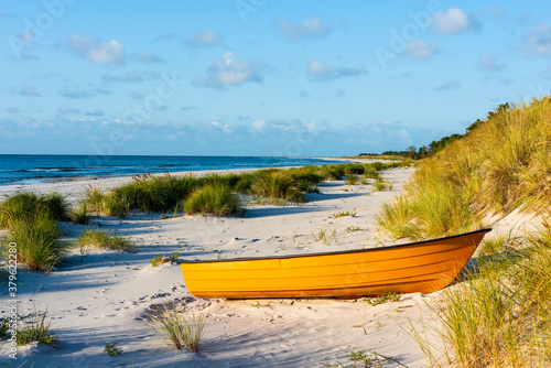 boat on the beach