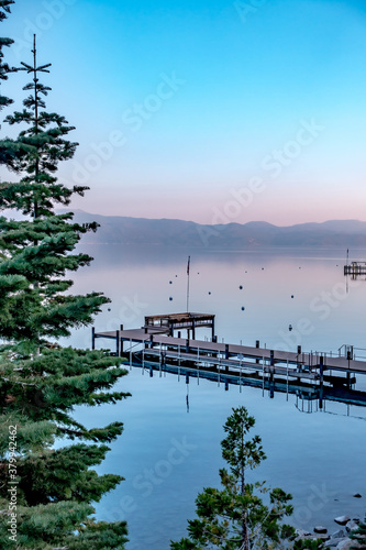 beautiful sierra scenery at lake tahoe california