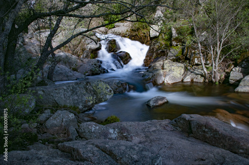 Cascada del Diablo, Villanueva de la Vera, Cáceres, Extremadura, España.