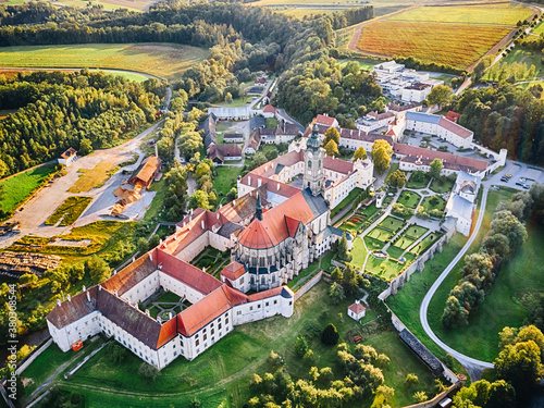 Stift Zwettl monastery in the Waldviertel region, Lower Austria.