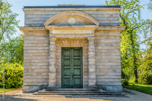 Queen's Dairy pavilion in Rambouillet. Louis XVI had a dairy built for Queen in 1786-1787 at Rambouillet estate he had bought in 1783 to indulge his love of hunting. Rambouillet, France.