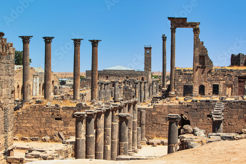 Bosra Jordania ruinas ciudad