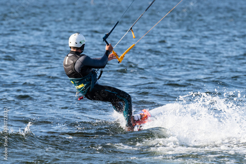 kite surfing