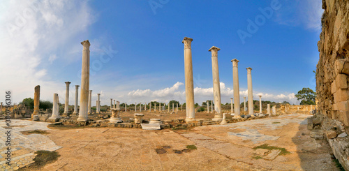 Salamis - an ancient Greek city-state on the east coast of Cyprus,