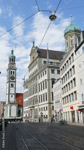 Rathaus und Perlachturm Augsburg