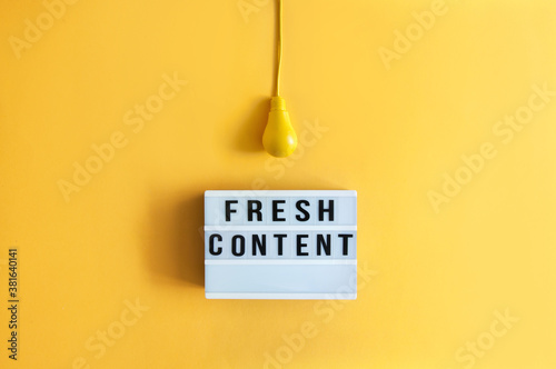 Fresh content