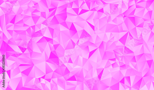 Pink polygonal background. Pink triangle background. Vector illustration. Follow other polygonal backgrounds in my collection.