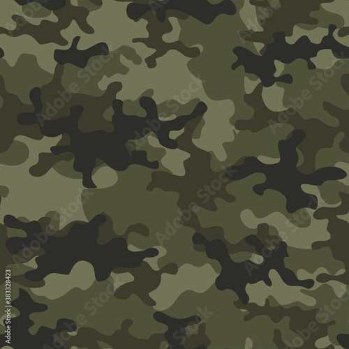  Camouflage vector background seamless pattern classic design khaki
