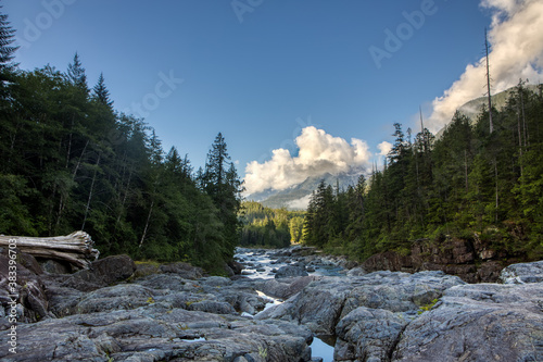 Wally Creek in Port Alberni, Vancouver Island, British Colombia, Canada