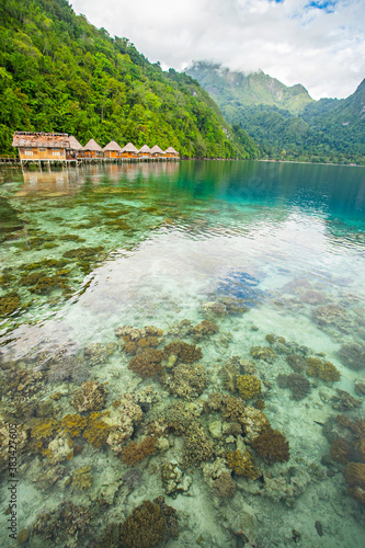 The Beauty of Ora Beach, A popular Tourist Destination in Seram Island, Mollucas, Indonesia.