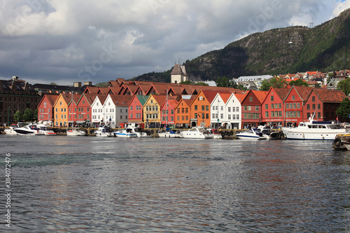 Hanseatic heritage commercial buildings in Bergen, Norway