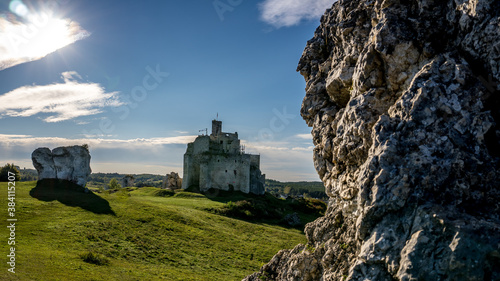 Zamek w Mirowie – ruiny zamku leżącego na Jurze Krakowsko-Częstochowskiej, wybudowanego w systemie tzw. Orlich Gniazd, we wsi Mirów w województwie śląskim, Polska